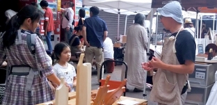 明日7/15(日)は、『サンデービルヂングマーケット』(岐阜市柳ヶ瀬商店街)に出店します